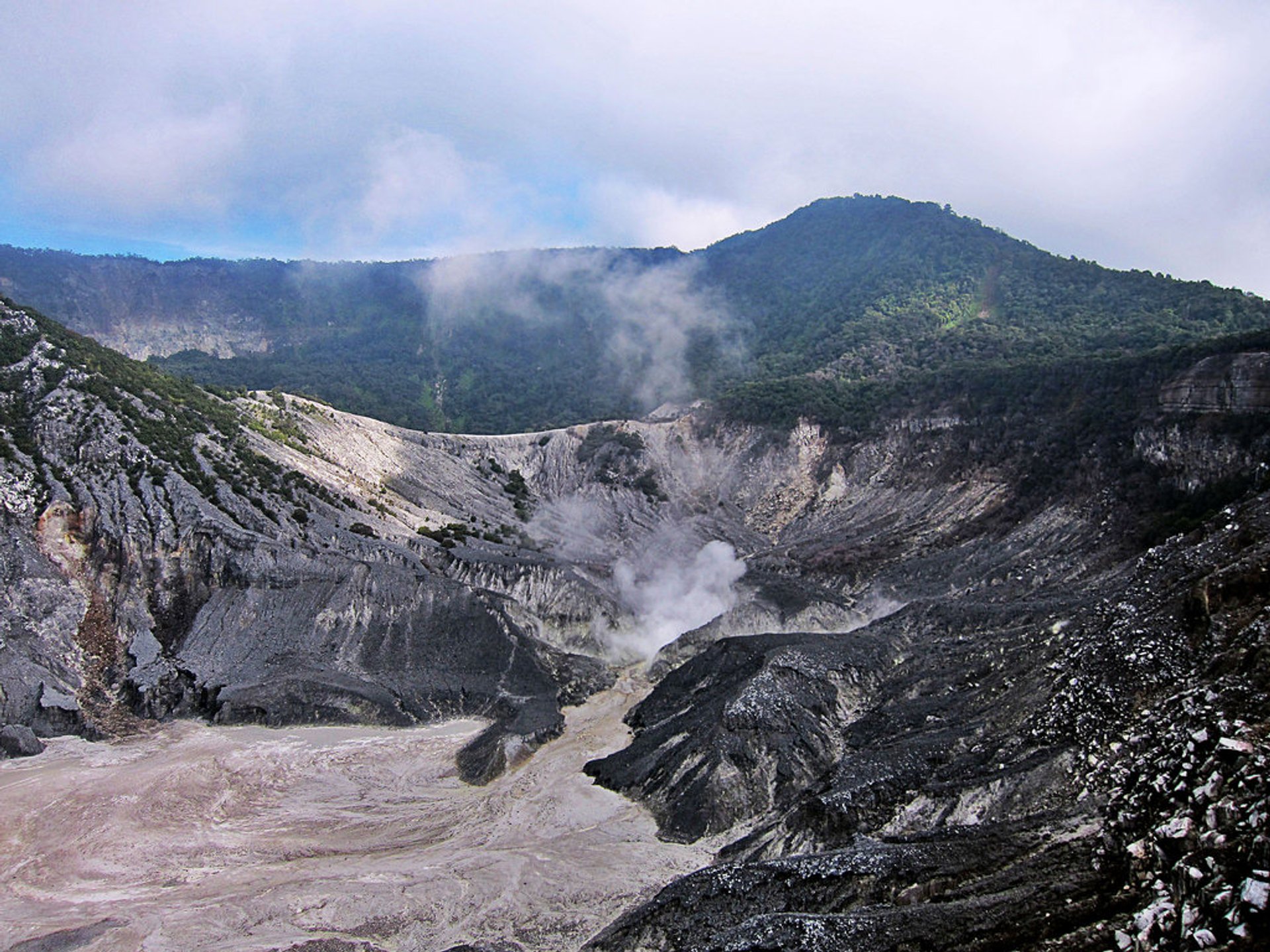 Active Volcano, Rice Field, Hot Spring, Fruit market, Tea Plantation with Lunch ( Start From Jakarta )